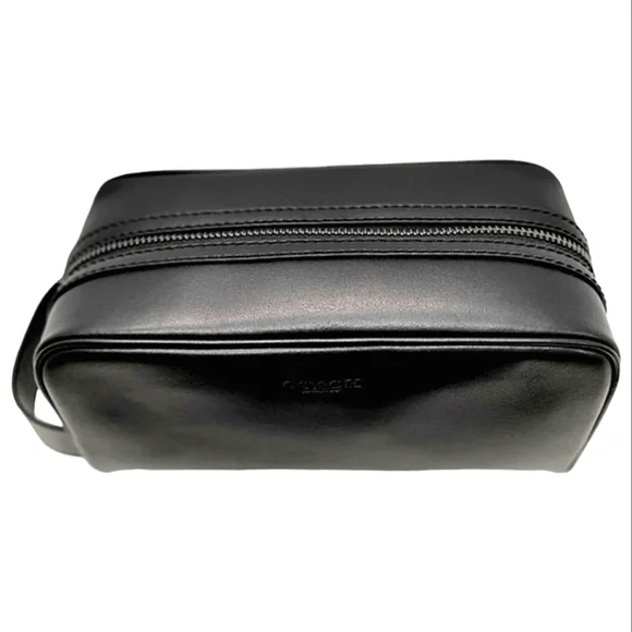 🖤 COACH Men's Toiletry Kit Travel Dopp Bag NWT - Picture 2 of 4